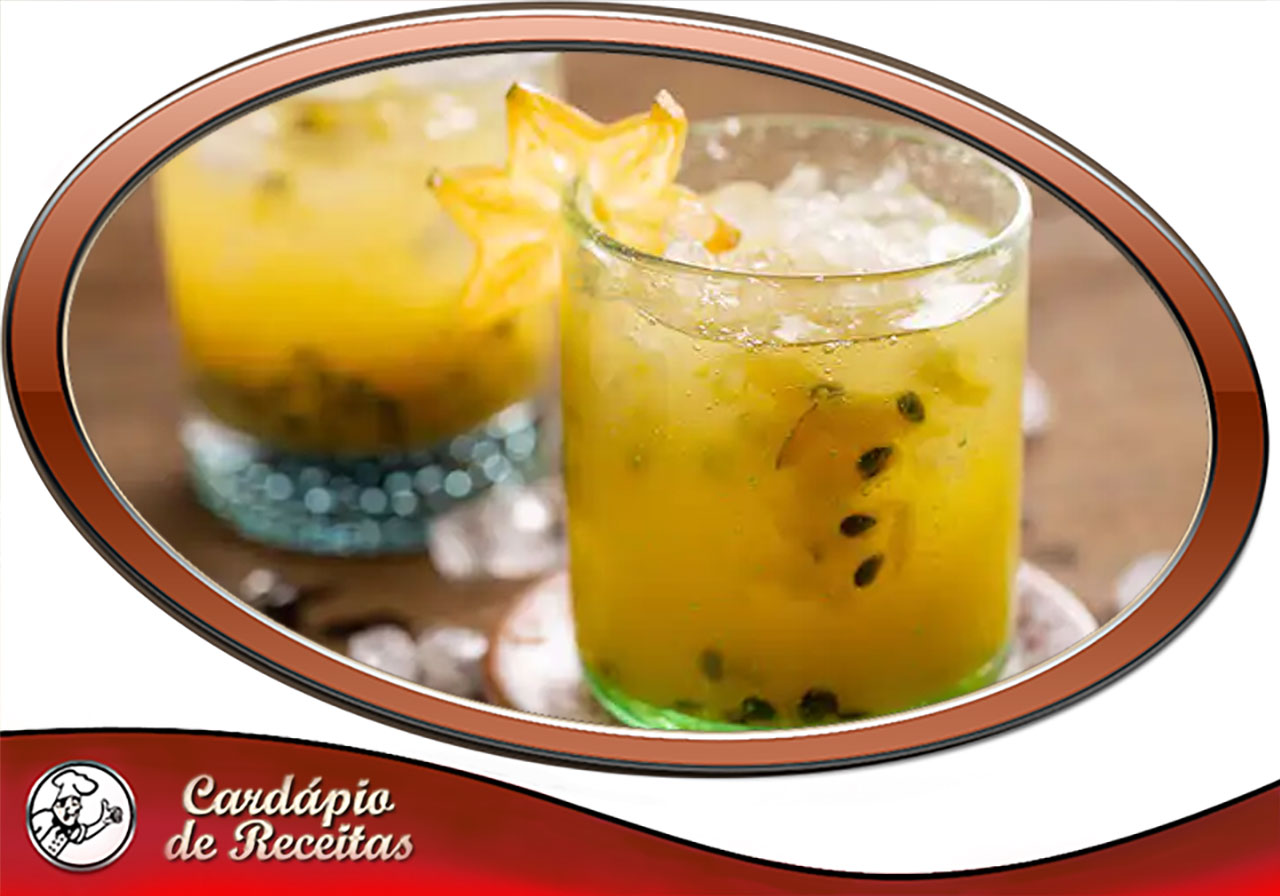 Caipirinha de Carambola e Maracuja