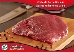 Corte de Carne Bovina: Aba do Filé