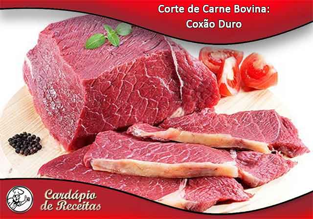Corte de Carne Bovina: Coxão Duro.
