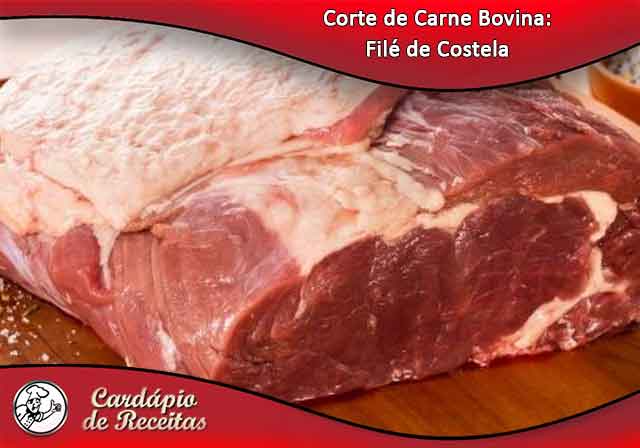 Corte de Carne Bovina: Filé de Costela.