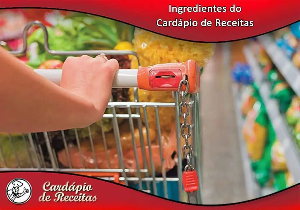 Ingredientes do Cardápio de Receitas