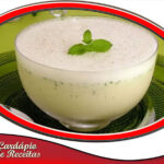 Mousse de Abacaxi e Hortelã