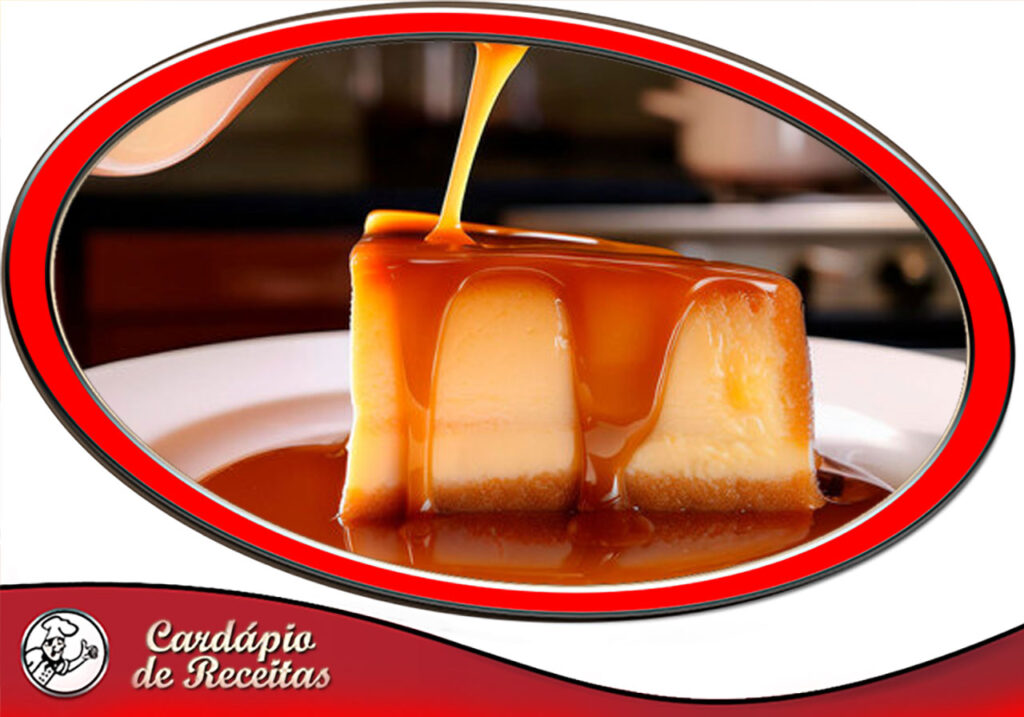 Pudim de Leite Condensado com Calda de Caramelo