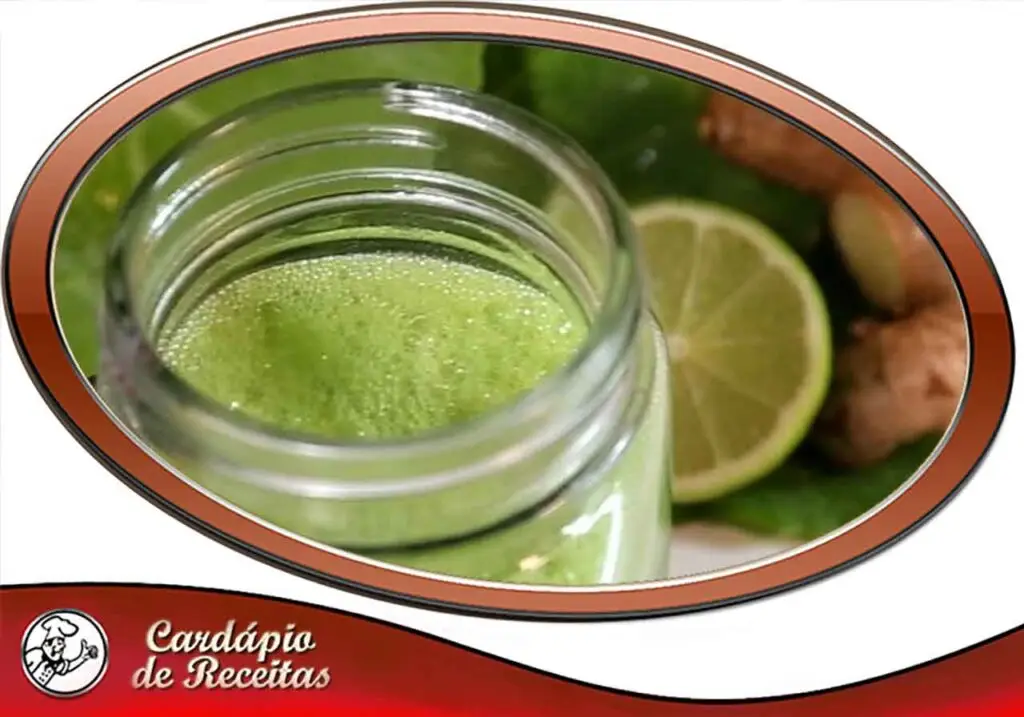 Suco Detox de Couve com Abacaxi